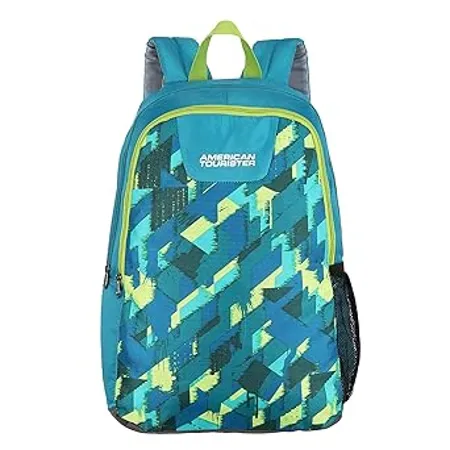 American Tourister WAVE 24 Ltrs Medium Polyester Casual Backpack Blue 