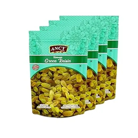 Ancy Foods Premium Dry Fruits Green Raisins Kishmish 1kg 