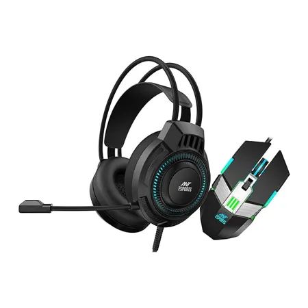 Ant Esports Ergonomic Combo Gaming RGB Mouse Gaming RGB Headset USB