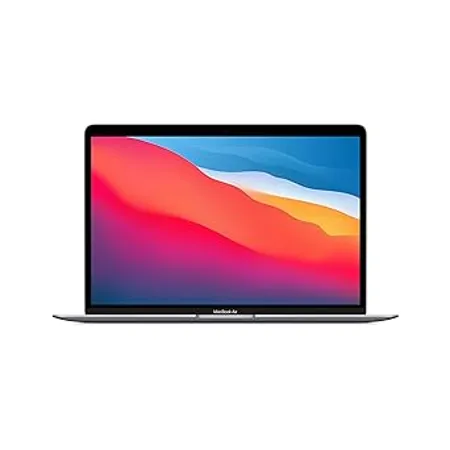 Apple MacBook Air Laptop M1 chip 13 3 inch 33 74 cm Retina Display 8GB RAM 256GB SSD Storage Backlit Keyboard FaceTime HD Camera Touch ID Works with iPhone iPad Space Grey