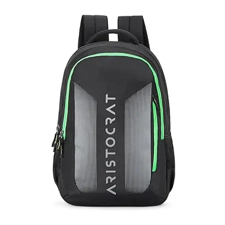 Aristocrat Unisex Drift Backpack E Black