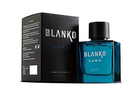 BLANKO by KING Dawn Luxury Perfume for Men with Bergamot Geranium Vanilla Solid Fresh Long Lasting Smell Eau De Parfum Gift Set for Husband Brother Boyfriend Birthday