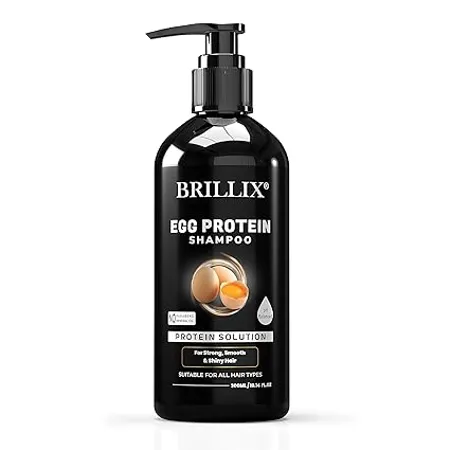 BRILLIX EGG PROTEIN SHAMPOO For Long Strong Moisturizing Shiny Hair 300 ml