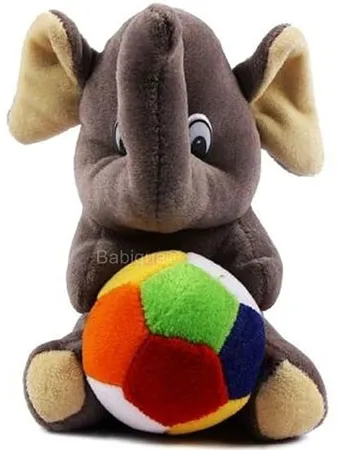Babique Soft Toy Kids Animal Teddy Bear Birthday Gift Stuffed Soft Plush Toy Love 19 cm Elephant 