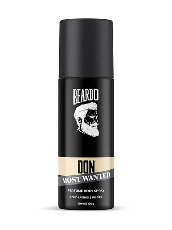 Beardo Perfume for Men DON MOST WANTED 120ml No Gas Deo Body Spray For Men Aqua Citrus Musk Notes Mens Perfume Long Lasting
