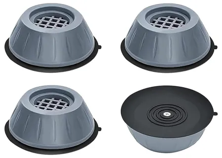 BigPlayer 4 Pack Grey Medium Refrigerator Washing Machine Stand