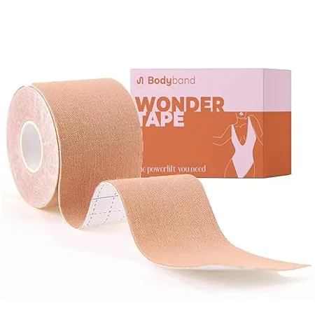 Bodyband BoobTape for Women Breast Tape Breast Lift for Strapless Dress Nipple Tape for Women Multipurpose Body Tape for Women Push Up Breast Lift Bra Booby Tape for Breast