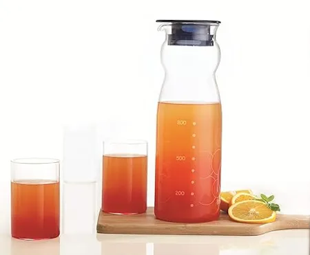 Borosil Marina Jug Set 5 Pieces Transparent