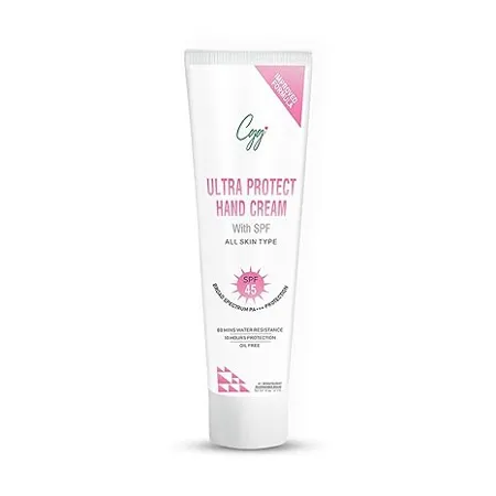 CGG Cosmetics Ultra Protect Hand Cream SPF 45 Broad Spectrum PA Protection 
