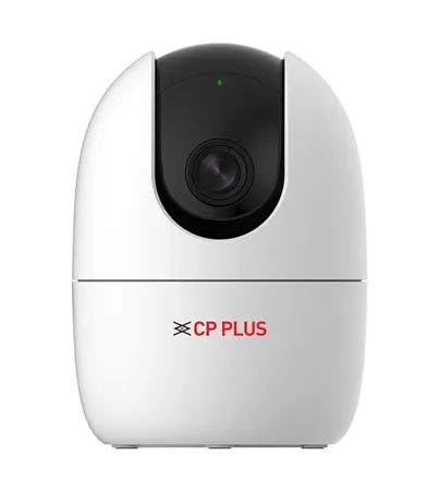 CP PLUS 2MP Full HD Wi fi CCTV Camera 360 View PT Camera Human Detection Motion Tracking Cloud Monitoring 2 Way Talk Night Vision SD Card Up to 256 GB Privacy Mode CP 21
