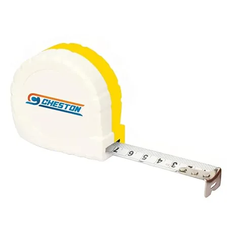 Cheston 5m 16ft Measuring Tape steel Blade Shock Absorbent Solid Accurate Easy Read with Fractions for Construction Contractor Carpenter Architect Woodworking Precision Tape