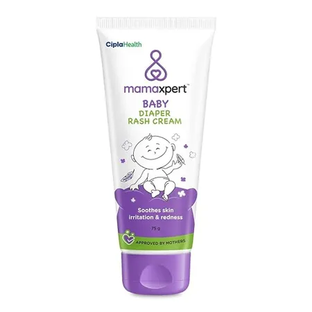 Cipla Mamaxpert Baby Diaper Rash Cream Made by Experts Approved by Mothers 75gm