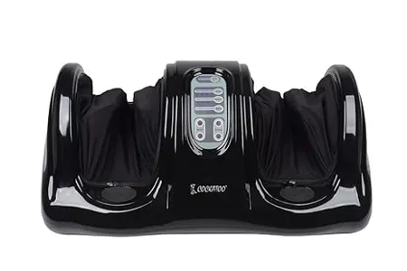 Cockatoo Foot Massager with Heat Massage Option with Heat Option Black 