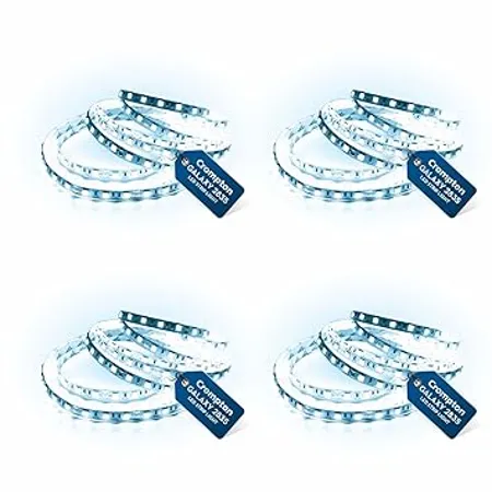 Crompton 5 Meter Strip Light Cool Day Light 300 LEDs Pack of 4 Without Driver 
