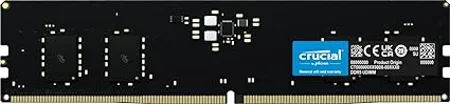 Crucial RAM 8GB DDR5 4800MHz CL40 Desktop Memory CT8G48C40U5