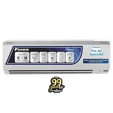 Daikin 1 5 Ton 3 Star Inverter Split AC Copper PM 2 5 Filter Triple Display Dew Clean Technology Coanda Airflow 2023 Model MTKL50U White 