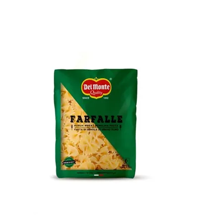 Del Monte Farfalle Pasta Imported From Italy 100 Durum Wheat Semolina 500 grams