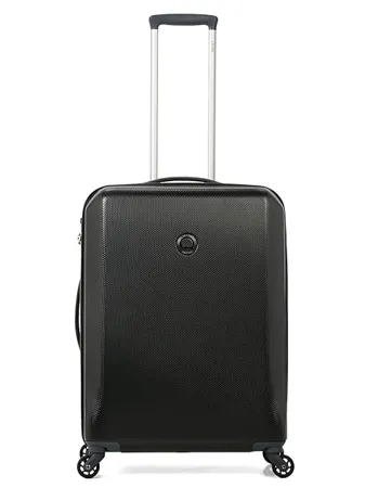 Delsey Paris Misam ABS 66 cms Black Hardsided Medium Luggage