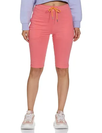 Desi Belle Women s Regular Fit Cotton Track Pant DBCTTPNT 2 R L CRL 34 Red Coral 34 