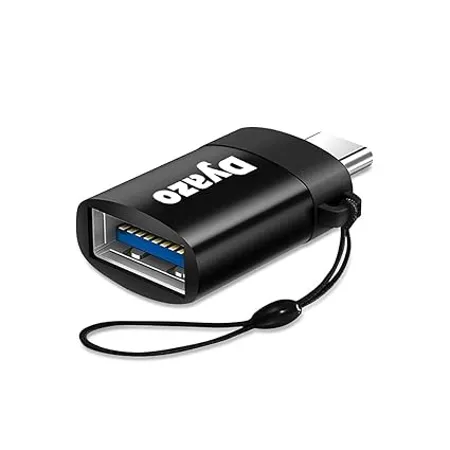 Dyazo USB Type C Male 3 0 to Female OTG Adapter Compatible for MacBook Air Pro 2020 2019 2018 Samsung Galaxy S20 Plus Ultra Note S910 S8 All Type C Enable Devices Black 