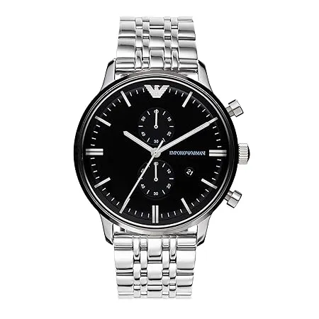 Emporio Armani Silver Watch AR0389