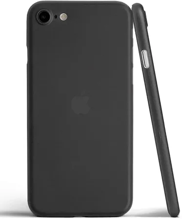 ExpressB for iPhone SE 2022 Back Cover iPhone SE 2020 iPhone 7 8 4 7 Ultra Thin Cover Slim Protect for iPhone 7 iPhone 8 iPhone SE 2020 iPhone SE 2022 Case Mocha Black