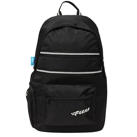 F Gear Inherent Black 22 Ltrs Casual Backpack 3664 one size