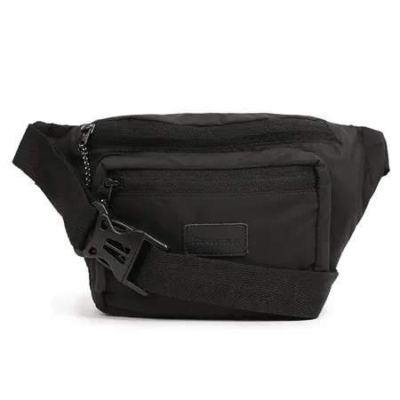 Fastrack Girls Spacious Nylon Multi Utility Waist Bag Coal Black 