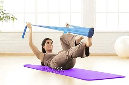 Fitness Mantra Yoga Mat for Gym Workout and Yoga Exercise with 4mm Thickness Anti Slip Yoga Mat for Men Women Fitness Qnty 1 Pcs Purple 4mm 