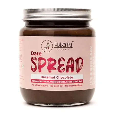 Flyberry Gourmet Dates Spread No Added Sugar Easy To Spread on Bread Paratha Rich in Antioxidants 500 g