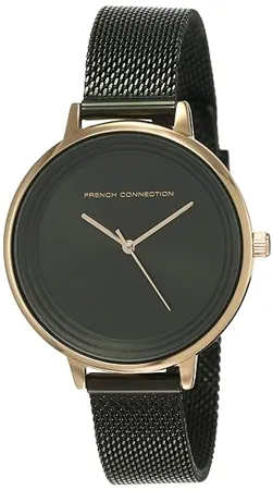 French Connection Analog Black Dial Women s Watch FCN0001D
