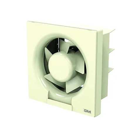 GM Eco Air 200 mm HS Ventilation Fan Ivory 