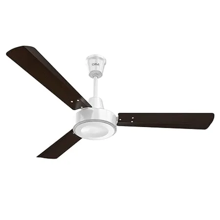 GM Titanium Pro Ceiling Fan Anti Dust Lengo White 1200 MM Speed 360 RPM Energy Efficient High Grade Copper Superior Air Delivery Double Ball Bearing Safety Screw on Shaft to Prevent Falling