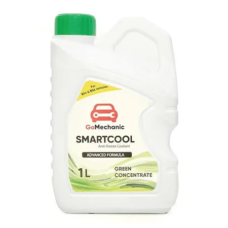 GoMechanic Smartcool Coolant Antifreeze Green Concentrate 1 3 for Passenger Commercial Cars 1L
