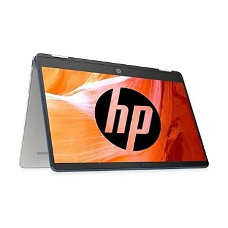 HP Chromebook x360 Intel Celeron N4120 14 inch 35 6 cm Micro Edge Touchscreen 2 in 1 Laptop 4GB RAM 64GB eMMC Chrome OS 64 UHD Graphics 1 49kg 14a ca0504TU