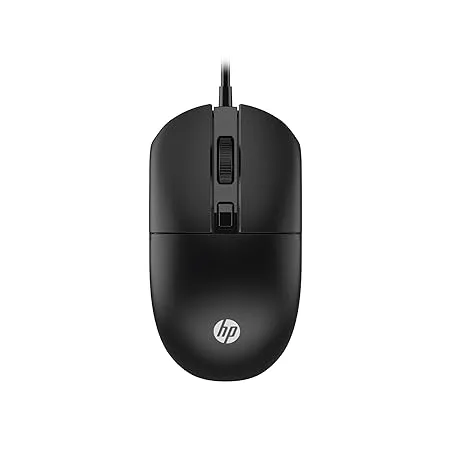 HP M070 Ergonomic Wired Mouse 1 5M USB Cable Optical Engine Accurate Positioning 1600 DPI with Adjustable DPI 1000 1200 3 Years Warranty