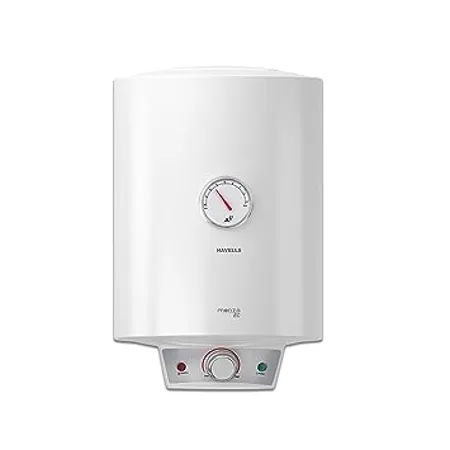 Havells Monza EC 15 L Storage Water Heater Metallic Body 2000 W 4 Star With Free Flexi Pipe and Free Installation Warranty 7 Yr on Inn Container 4 Yr on Heating Element 2 Yr Compre White 