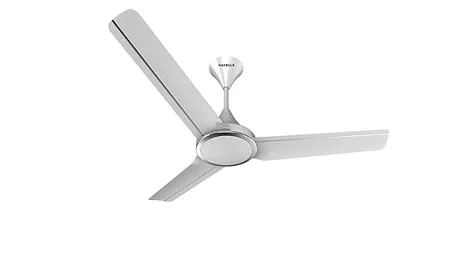 Havells Trinity 1200mm 1 Star Energy Saving Ceiling Fan Pearl White Chrome Pack of 1 