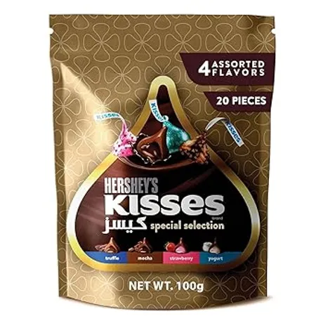 Hershey s Special Assorted Kisses 4 Flavors 100gm Imported 