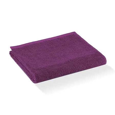 Himatsingka Fade Resistant 100 Cotton High Absorbing 370 GSM Bath Towel Purple 