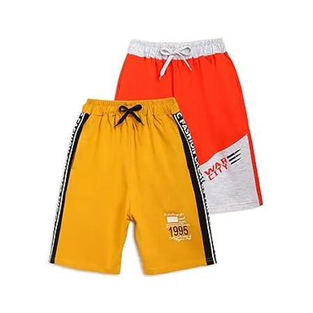Homegrown Boys Cotton Combo Bermuda