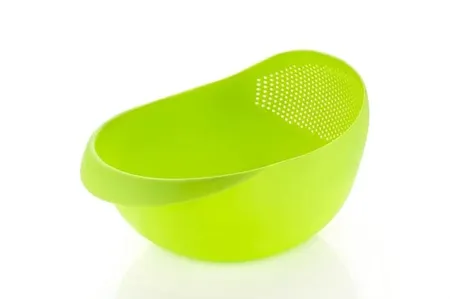 Hotmark Washing Bowl Strainer for Rice Fruits and Vegetables Pack of 1 Multicolor