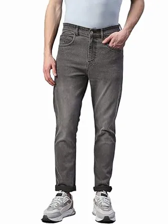 Hubberholme Men s Stretchable Slim Fit Jeans Casual Cotton Jeans for Men