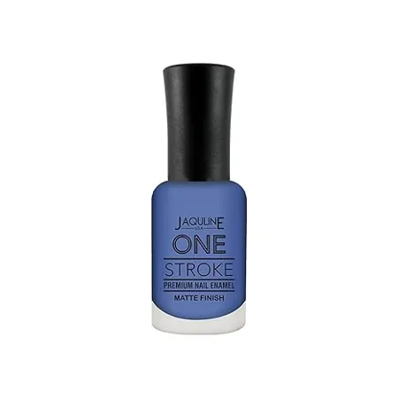 Jaquline USA One Stroke Premium Nail Enamel Purple Heart J21 8ML Chip Resistant Voluptuous Gel Finish Impeccable Color Seamless Application Long lasting Harmful Chemical Free