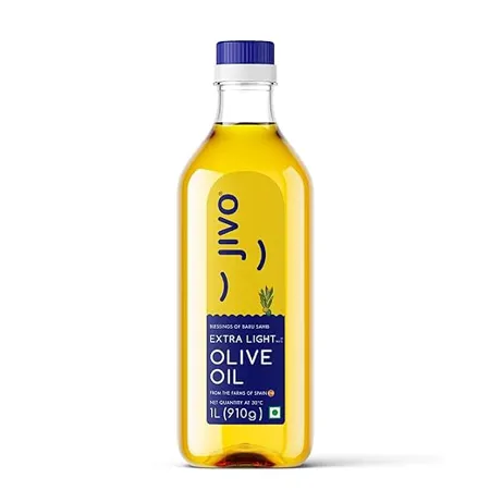 Jivo Extra Light Olive Oil 1L for Cooking Dressings Salad and Soups Dips Marinades 