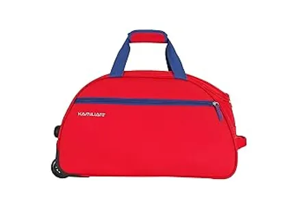 Kamiliant by American Tourister KAM Brio Polyester Travel Duffle 62 CM Red 