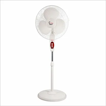 Khaitan 400 MM Magma Pedestal Fan Hi Speed Portable With Adjustable Height 55 W Power White