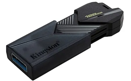 Kingston DataTraveler Exodia Onyx 128GB USB A Flash Drive USB 3 2 Gen 1 DTXON 128GB