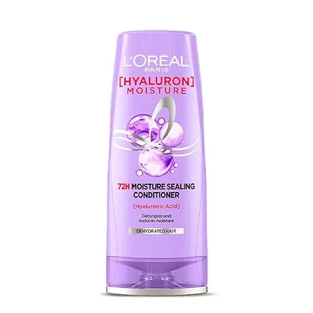 L Oreal Paris Moisture Sealing Conditioner With Hyaluronic Acid For Dry Dehydrated Hair Adds Shine Bounce Hyaluron Moisture 72H 180ml