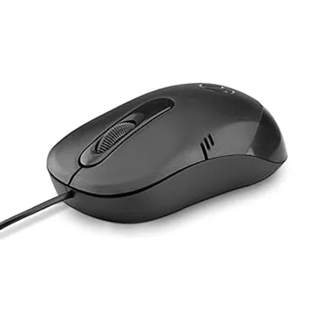 Lapcare Optical Mouse L 60 Plus IND 1000 DPI Black